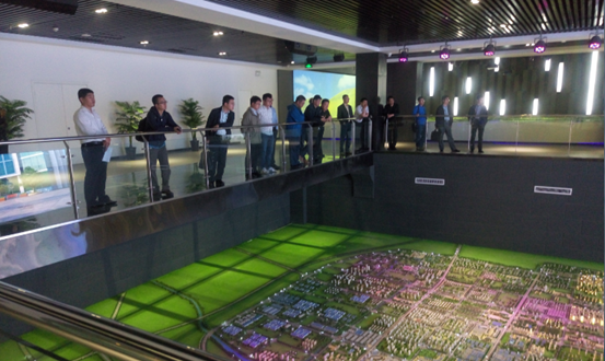 北京漫道科技受邀参加威县智能城市建设考察